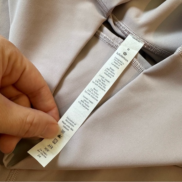 LULULEMON ATHLETICA {NWT} Wunder Under Crop II Roll Down Scallop | 8 Smoky Blush - Picture 8 of 11
